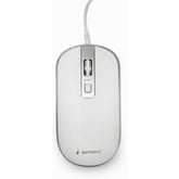 Mouse with Cable and Optical Sensor GEMBIRD MUS-4B-06-WS 1200 DPI
